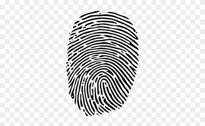 Fingerprint Fingerprint Transparent Png - Thumb Print Png #1136204