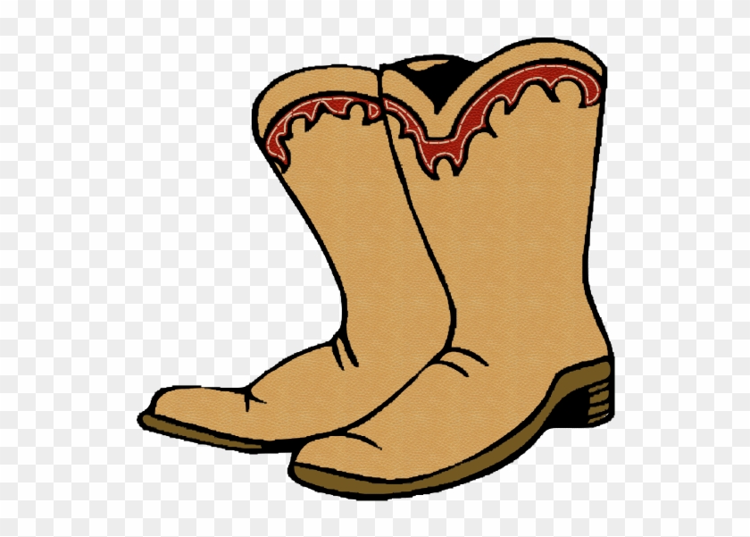 Cowboy Boots - Coloring Page Cowboy Boots #1136287