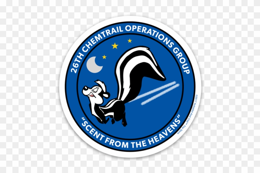 26th Chemtrail Operations Group Sticker - Ferret #1136299