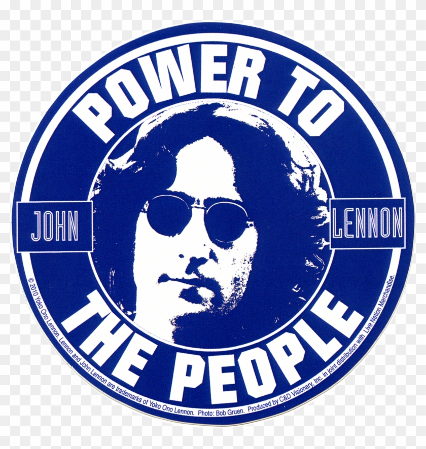 Power To The People ~ John Lennon - John Lennon Imagine Sticker #1136370