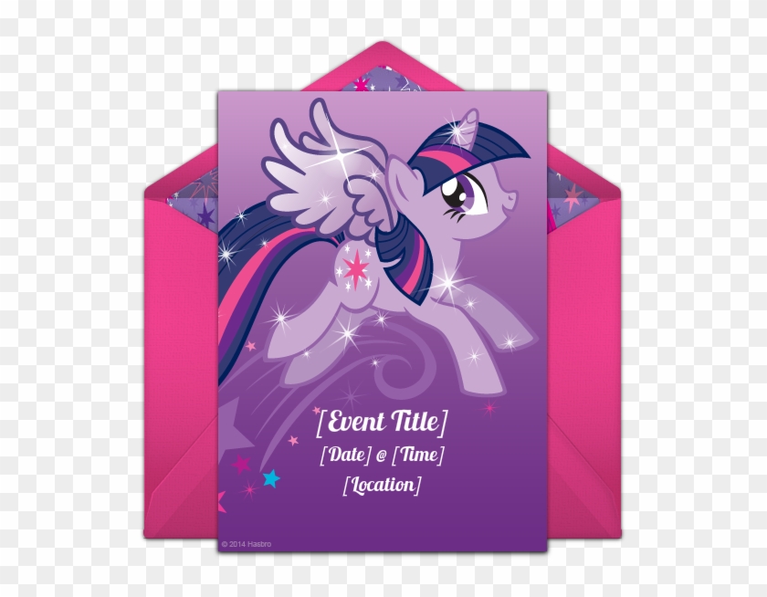 Free Twilight Sparkle Invitations - Birthday Invitation Twilight Sparkle #1136433