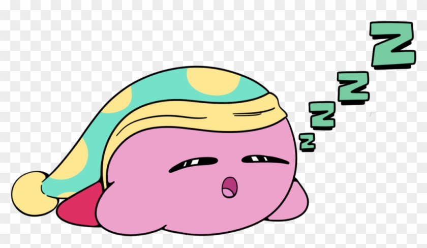 Sleep Kirby By Deggyart - Sleep Kirby By Deggyart #1136509