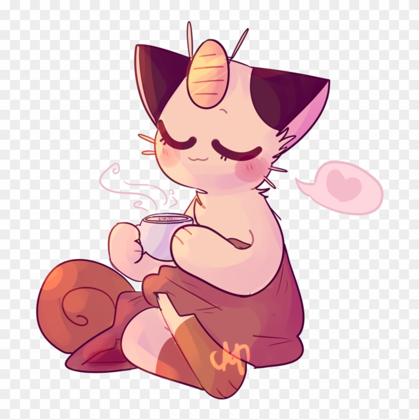 Meowth W A Drank By Phantom Soda 84 - Illustration #1136577