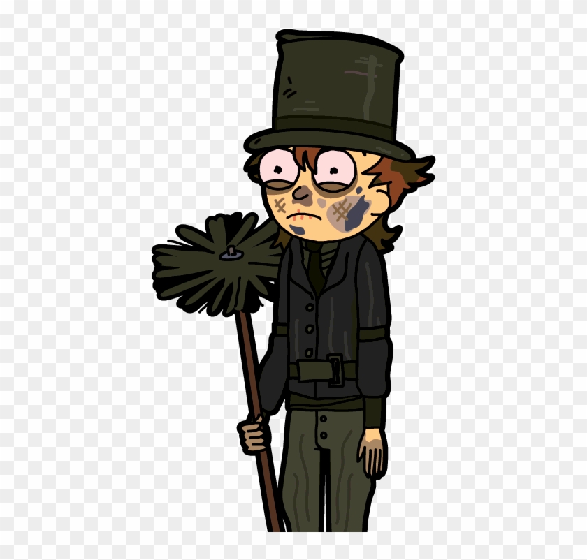 Poorhouse Morty - Chimney Sweeper Clipart #1136619