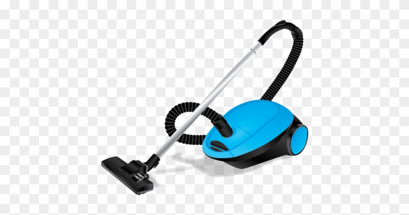 Blue Vacuum Cleaner - Vacuum Png #1136639