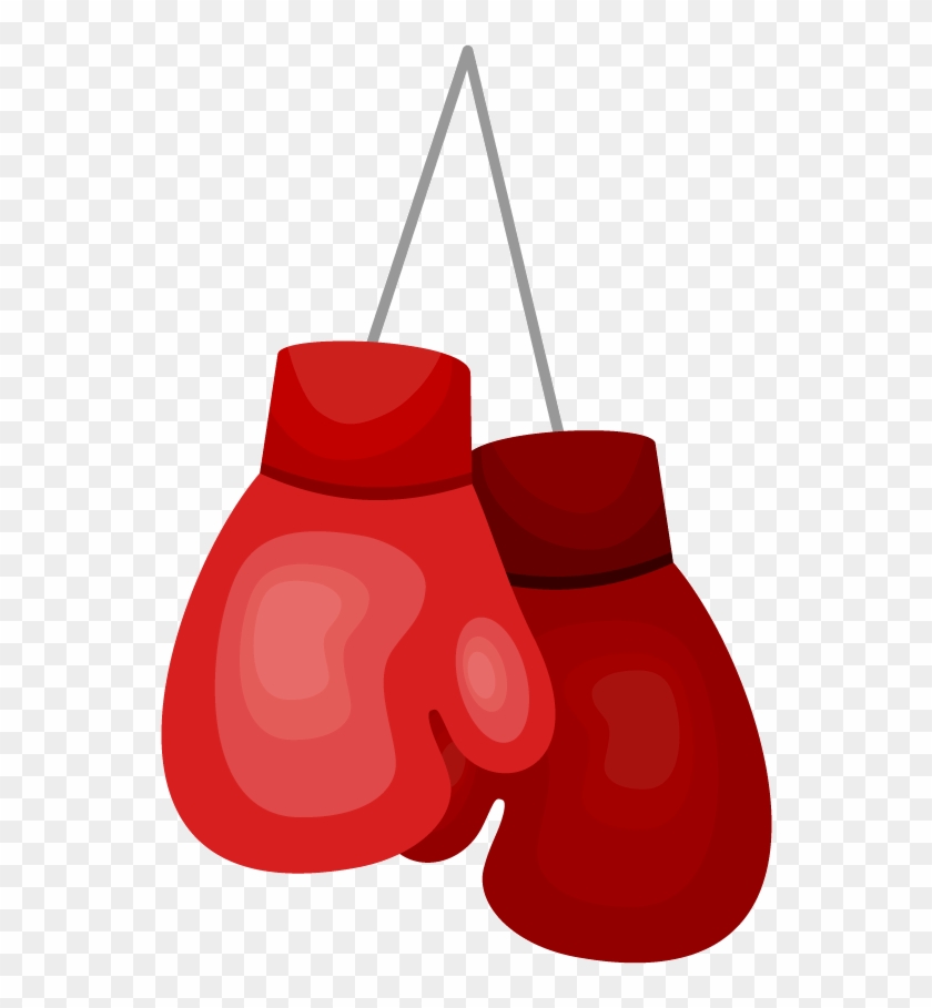 Red Boxing Gloves Competition - Boxing Glove Illustration Png #1136771