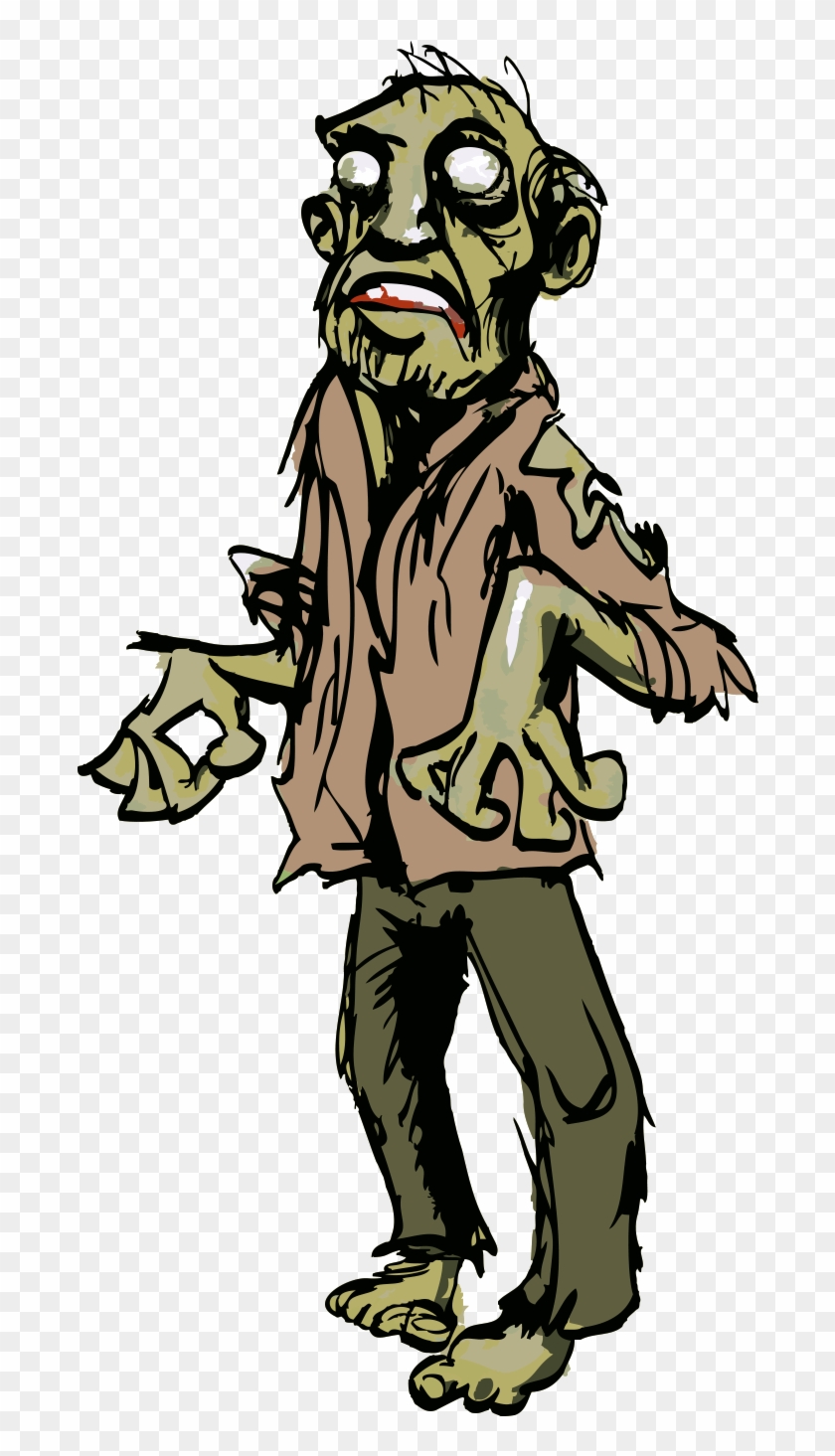 Zombie Clip Art - Cartoon #1136783