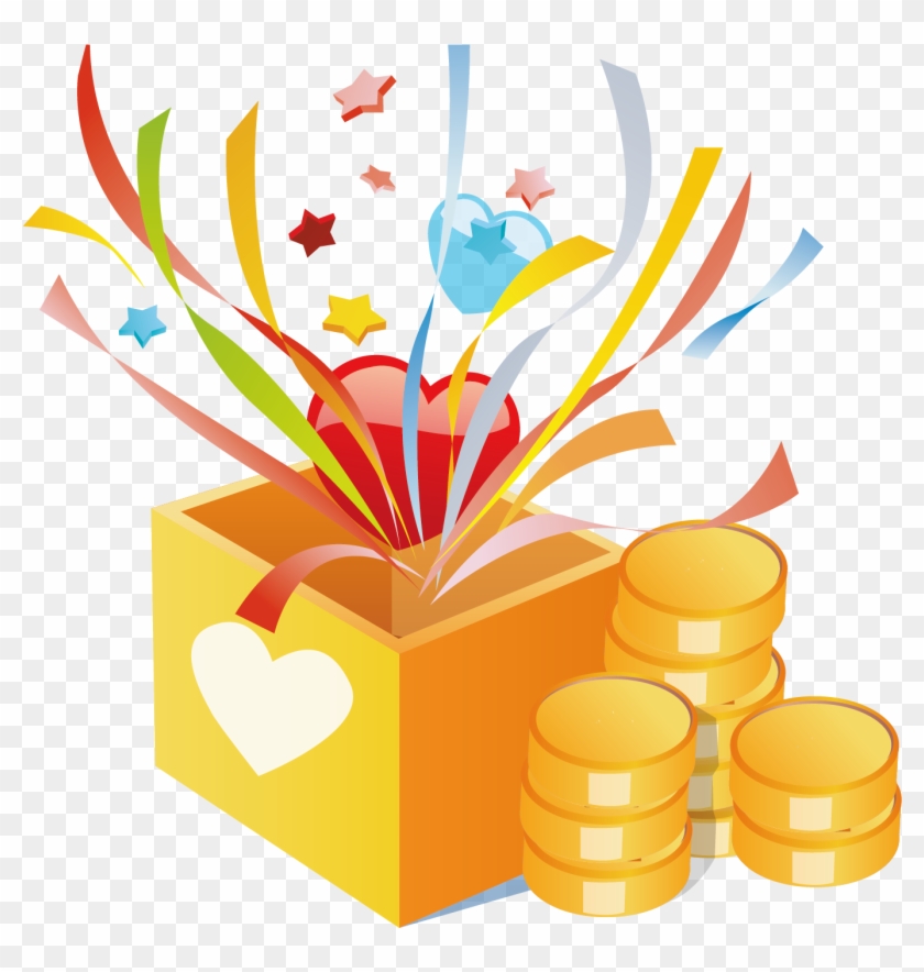 Gift Box Clip Art - Surprise Gift Box Png #1136843