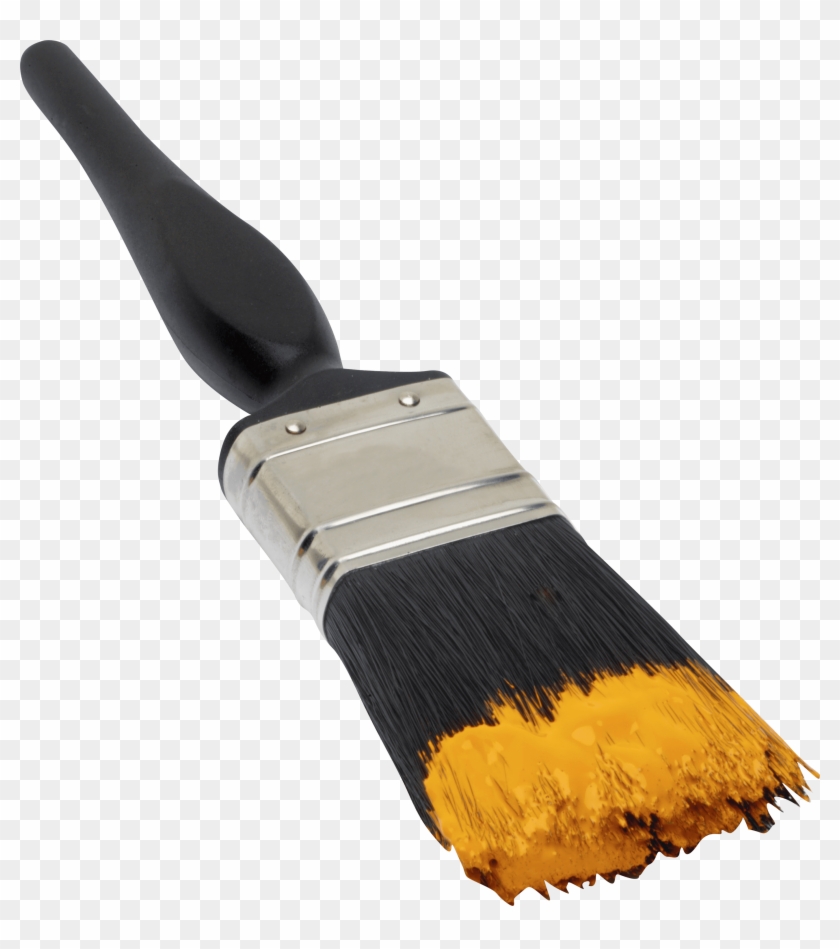 Paint Brush Clipart Transparent Background Free Clipart - Paint Brush Transparent Background #1136949