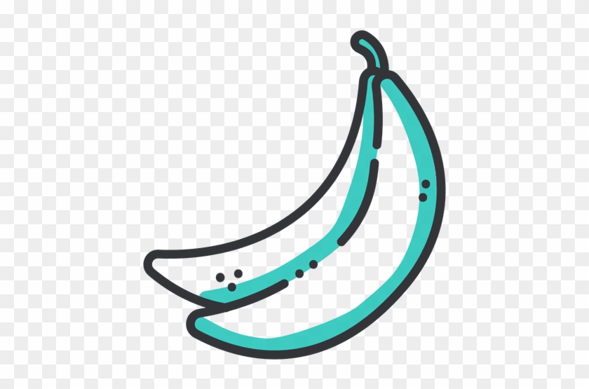 Banana Thick Stroke Icon - Stroke #1136986