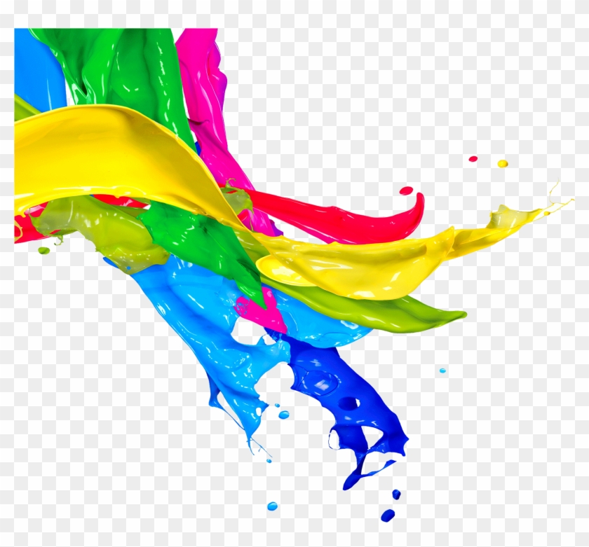 Painting Clipart Transparent Background - Colorful Splash #1137047