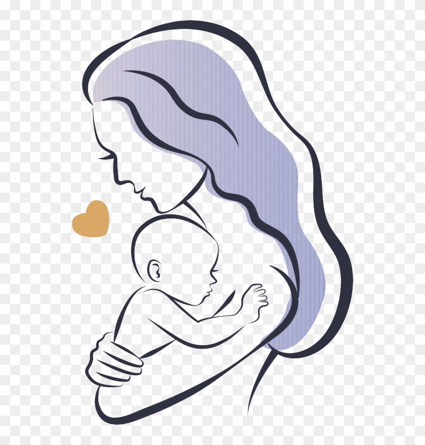 Infant Logo Mother Illustration - Maternal And Child Art #1137064