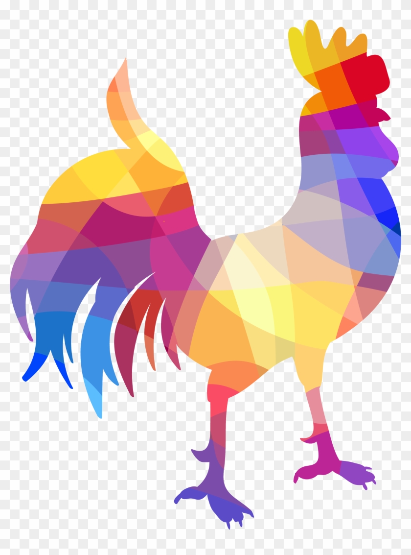 Rooster Geometry Geometric Shape - Geometry #1137071