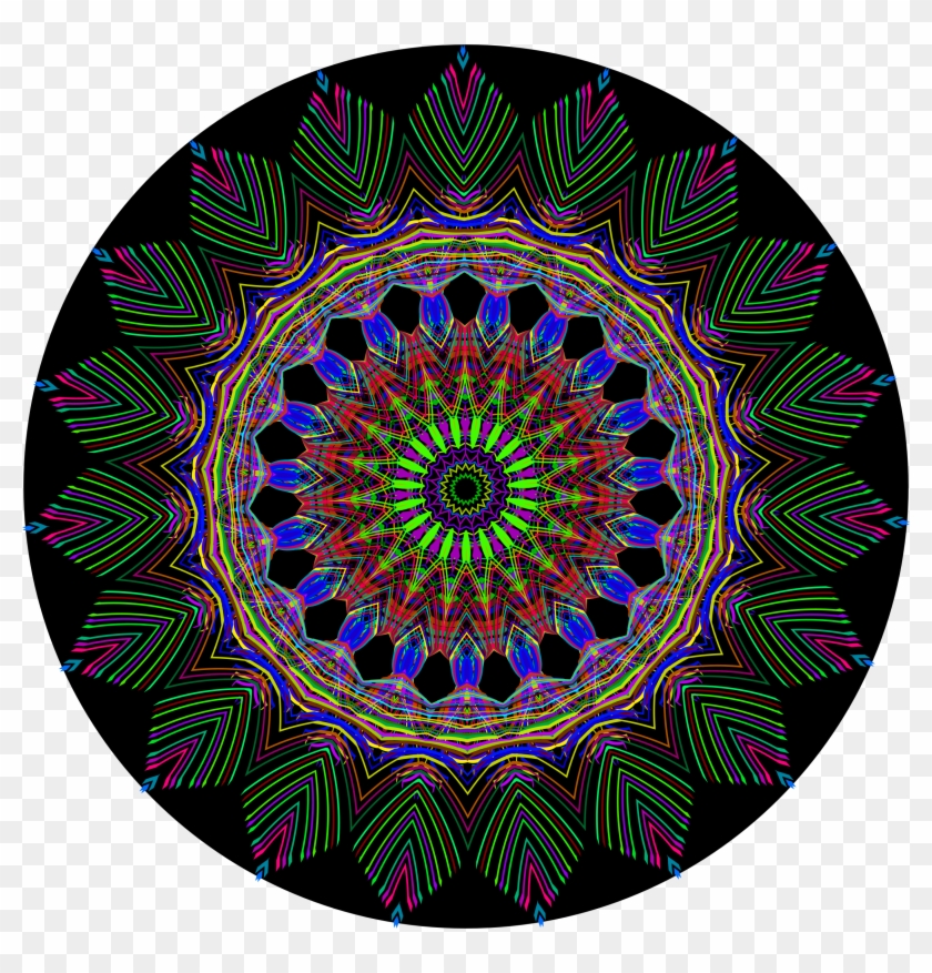 Geometric 7 With Background - Circle #1137074
