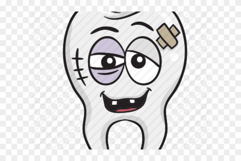 Cartoon Dentist - Tooth Cartoon #1137089