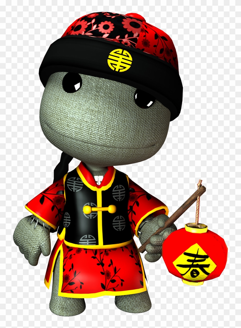 Chinese New Year Boy Costume - Little Big Planet Costumes #1137115