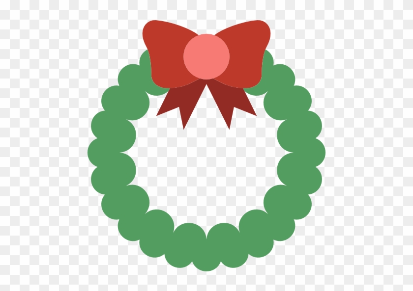 Christmas Wreath Free Icon - Christmas Wreath Icon Free #1137190