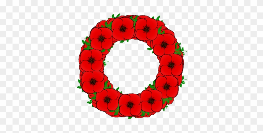 Poppy Wreath With Leaves - Wreath #1137210