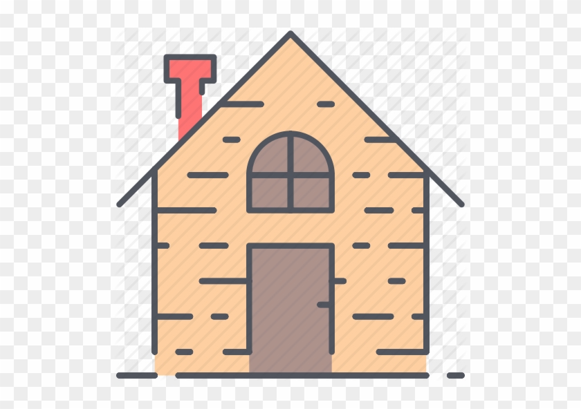 Cabin Clipart Village Hut - Scalable Vector Graphics #1137226