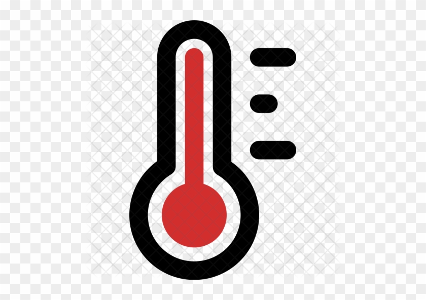 Thermometer, Measure, Temperature, Lead, Full Icon - Circle #1137273