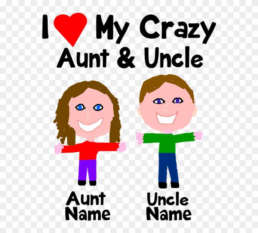 Personalize Crazy Aunt Uncle T-shirt - Personalize Crazy Aunt Uncle Bib #1137347