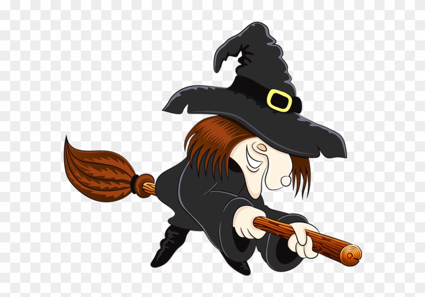 Full Wallpapers » Witch On A Broom Clipart - Ведьма Пнг #1137479