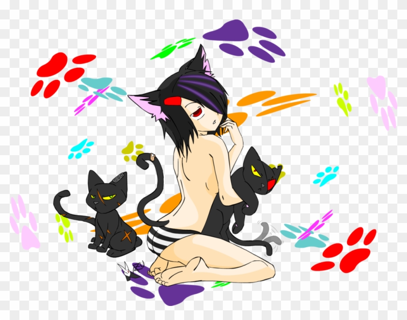 Cat Girl By Kaji Zu - Cartoon #1137485