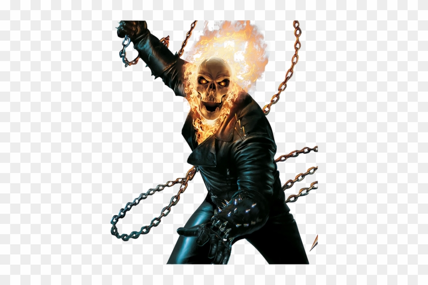 Skeleton-024 - Ghost Rider Png Marvel Heroes #1137490