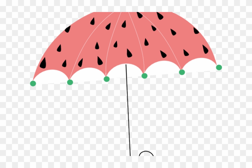 Umbrella Clipart Watermelon - Umbrella Cartoon Gif #1137558