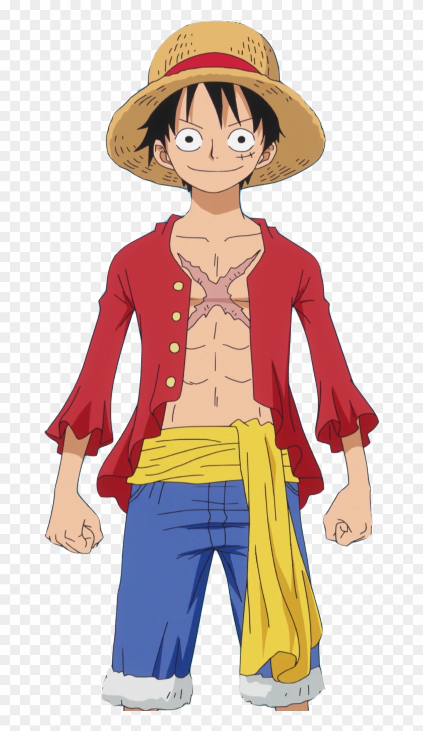 One Piece New World Luffy For Kids One Piece Monkey D Luffy Cosplay Costume Free Transparent Png Clipart Images Download