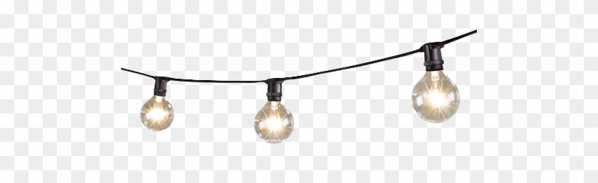 Mini String Lights With Globe Lamps Png Image - Fairy Lights Transparent Background #1137614