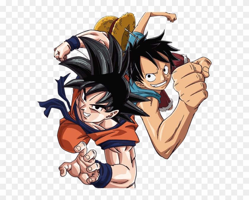 Goku Luffy - Dragon Ball Vs One Piece Vs Toriko #1137636