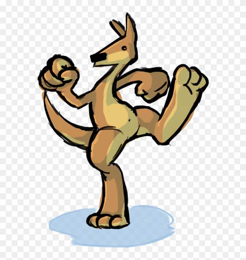 Kangaroo Doodle By Goronic - Cartoon #1137742