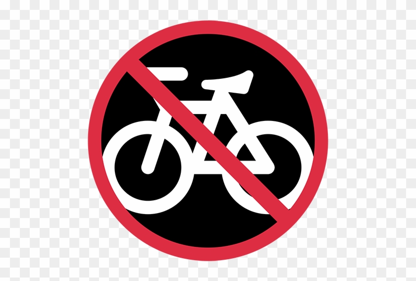 No Bicycles - No Bike Emoji #1137798