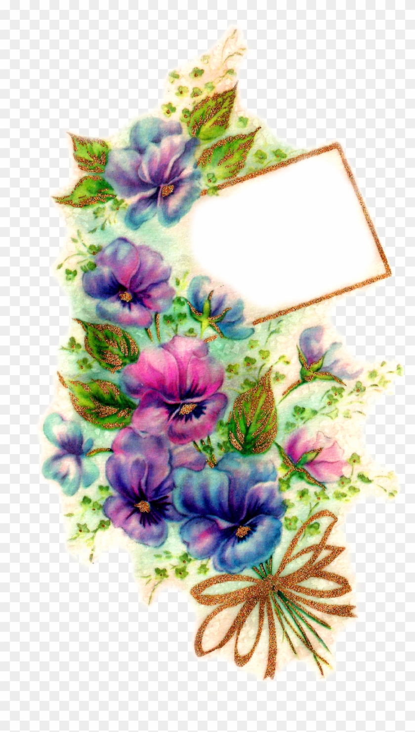 The First Digital Pansy Image Is A Very Lovely Blank - Clip Art #1137857