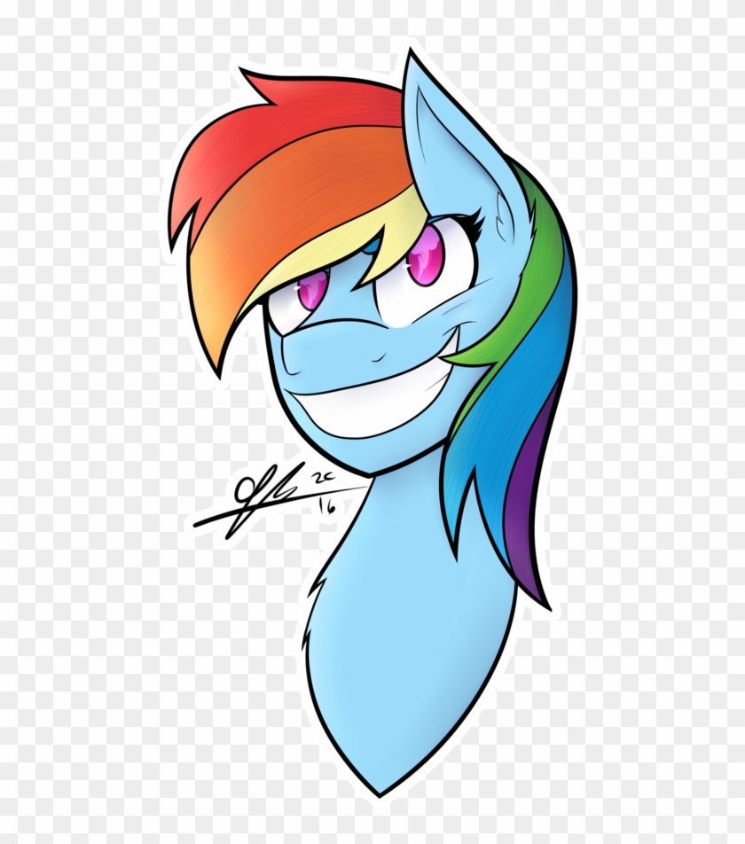 You Can Click Above To Reveal The Image Just This Once, - Rainbow Dash #1137893