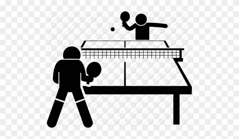 Ping Pong Clipart Table Tennis Player - Table Tennis #1137900
