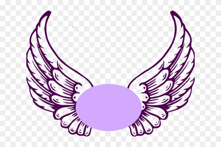 Guardian Angel Clipart - Angel Wings Drawing Png #1137960