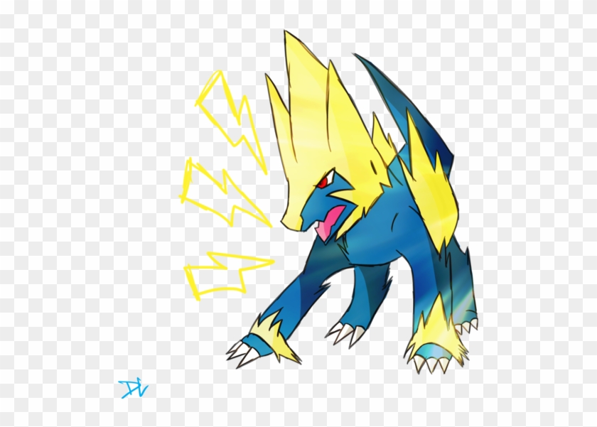 Manectric By Dc-san - Illustration #1138015