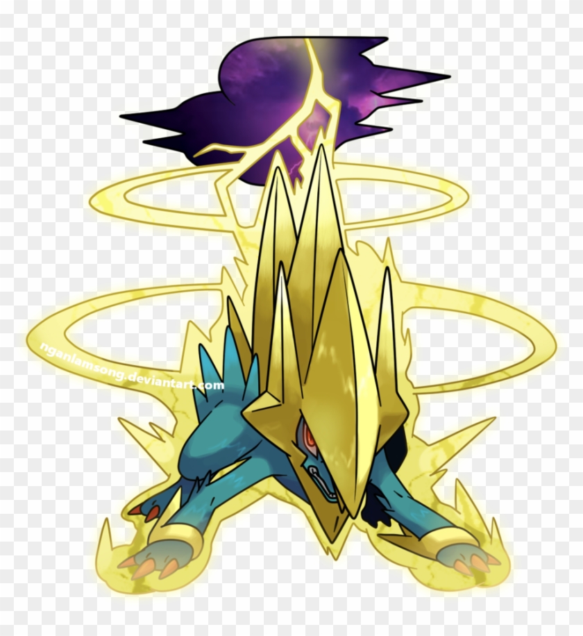 Mega Manectric By Nganlamsong On Deviantart - Mega Manectric Fan Art #1138030