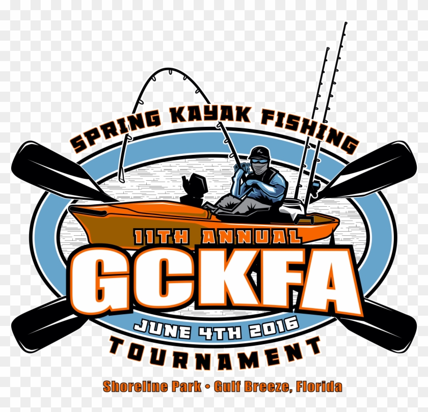 Kayak Fishing Logo - Logo Caiaque Fishing Png #1138133