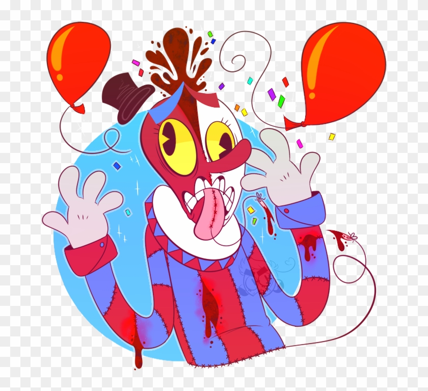 Stitches By Beppl - Cuphead Beppi The Clown #1138175