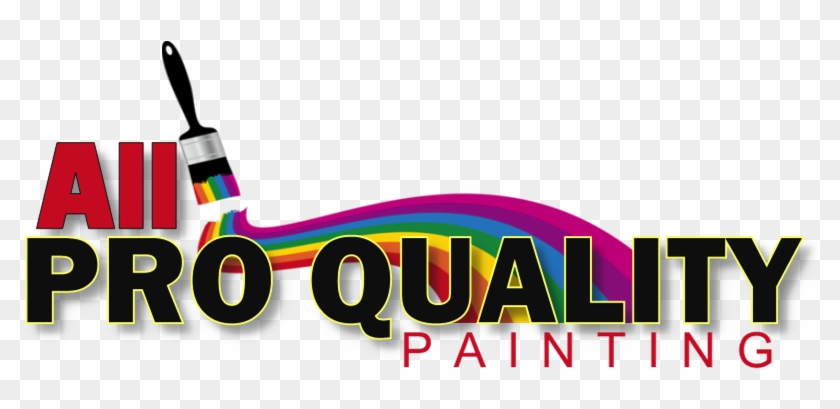 While Painting Interiors All Pro Quality Painting Is - Logo #1138221