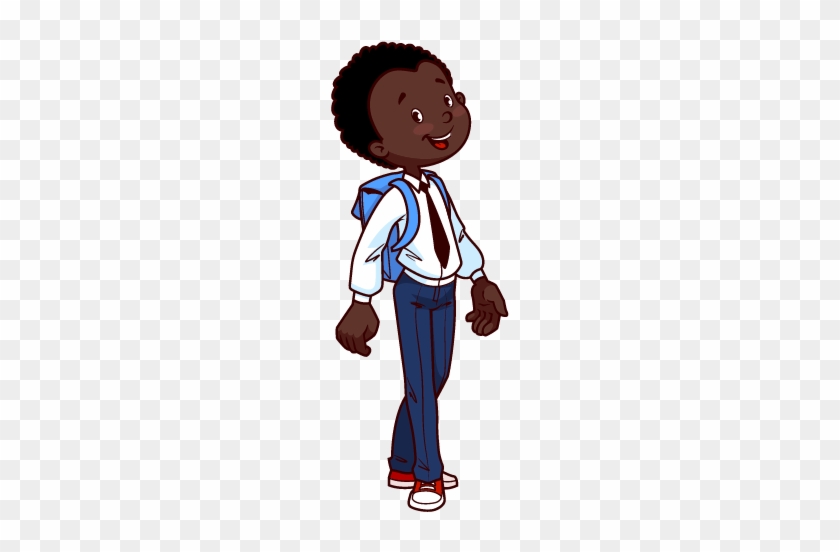 Estudante Cartoon Illustration - Vector Graphics #1138361