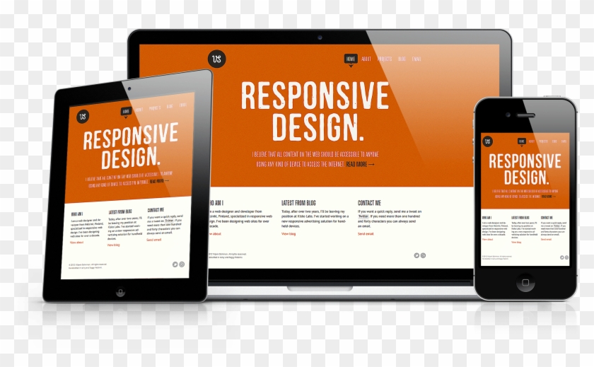 Responsive Web Design Png Transparent Images - Responsive Web Design 2017 #1138400