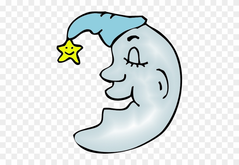 Free Cartoon Crescent Moon Clip Art - Free Cartoon Crescent Moon Clip Art #1138491