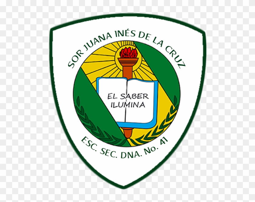 Escudo De Nuestra Escuela - Secundaria 41 Sor Juana Ines Dela Cruz Escudo #1138496