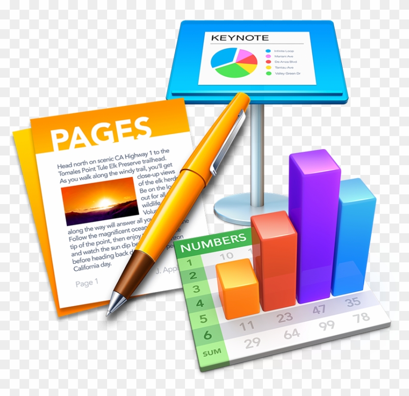 Iwork Para Ipad - Mac Pages Logo #1138527