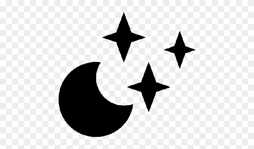 Crescent Moon Symbol Icon - Icon Nuit #1138530