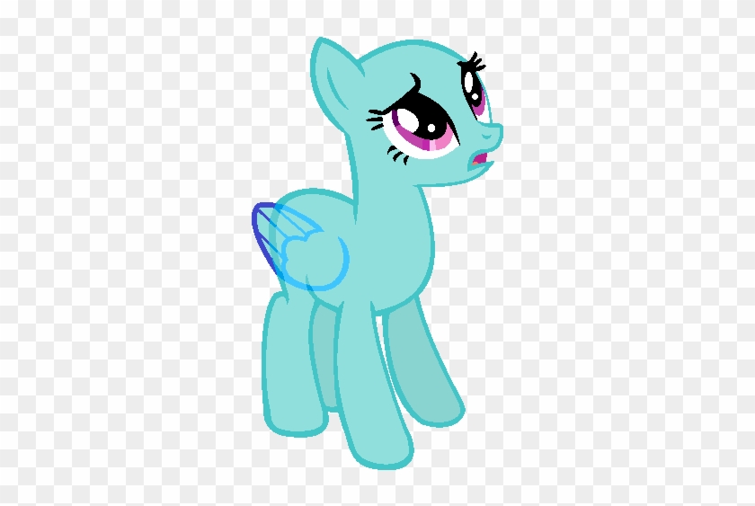 Mlp Base Confused Pony By Alari1234 Bases On Deviantart - Cartoon #1138667